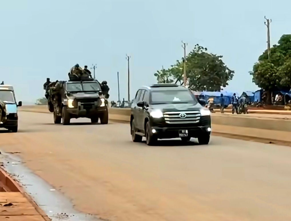 Tabaski 2026 : le président Mamadi Doumbouya est arrivé à Kankan pour le suivi des projets routiers et les festivités de la Mamaya