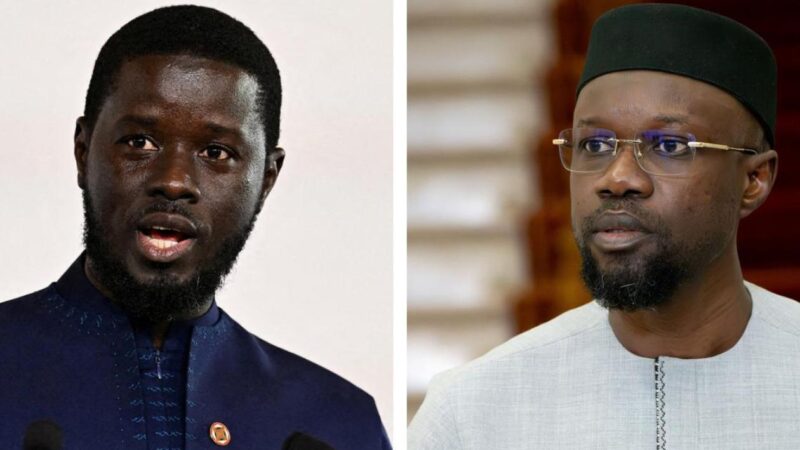 Le président Bassirou Diomaye Faye limoge son Premier ministre Ousmane Sonko