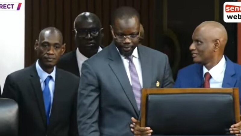 Sénégal:Ousmane Sonko élu président de l’Assemblée nationale