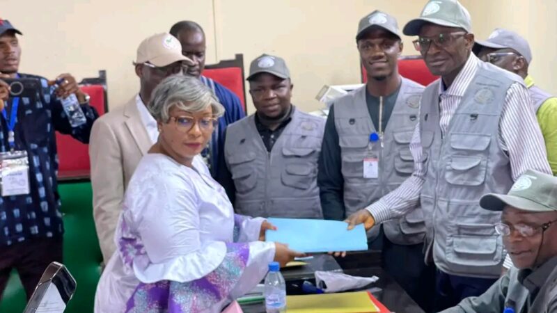 Élections législatives : la DGE transmet officiellement les résultats provisoires à la Cour suprême
