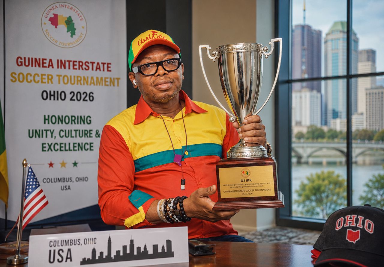 Columbus 2026 : la communauté guinéenne célèbre le parcours inspirant de DJ IKK