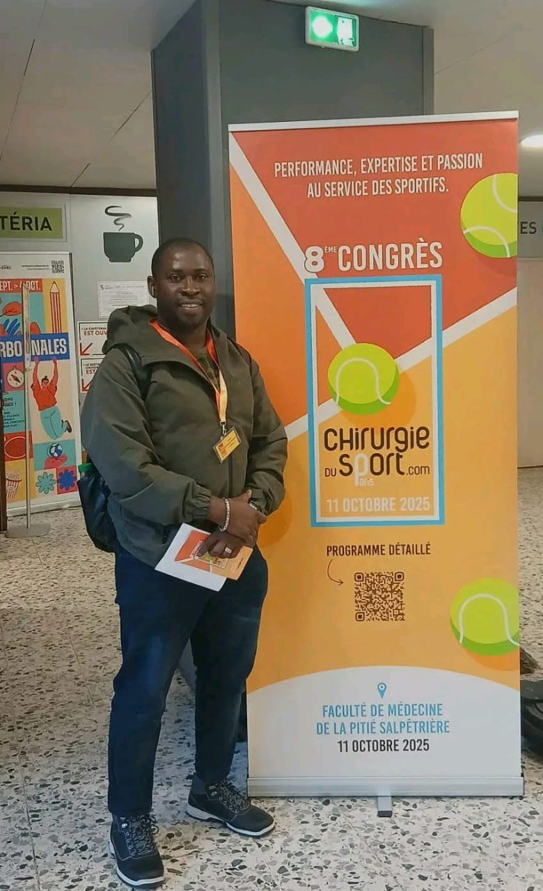 Médecine du sport : Dr Mamadouba Aboubacar Camara décroche le prestigieux diplôme en Médecine du Football de la FIFA (FIFA Diploma in Football Medicine).