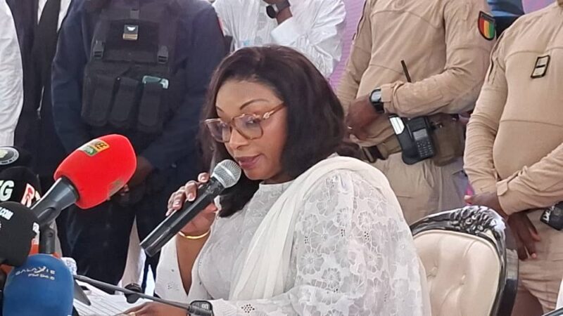 Gouvernement : Djénabou Touré prend officiellement la tête du MATD