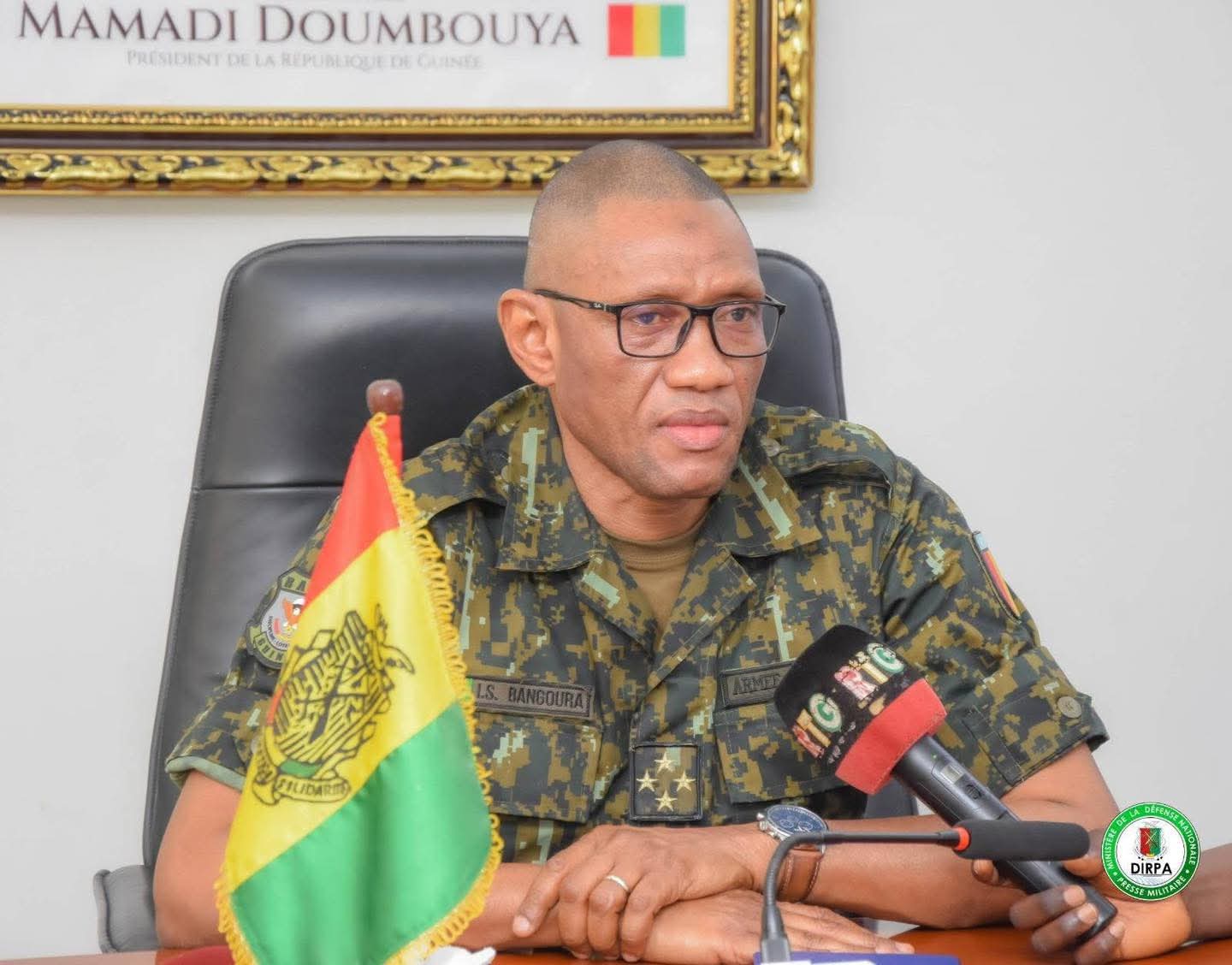 Guinée : Face aux rumeurs, l&rsquo;armée fait bloc derrière le Général Mamadi Doumbouya