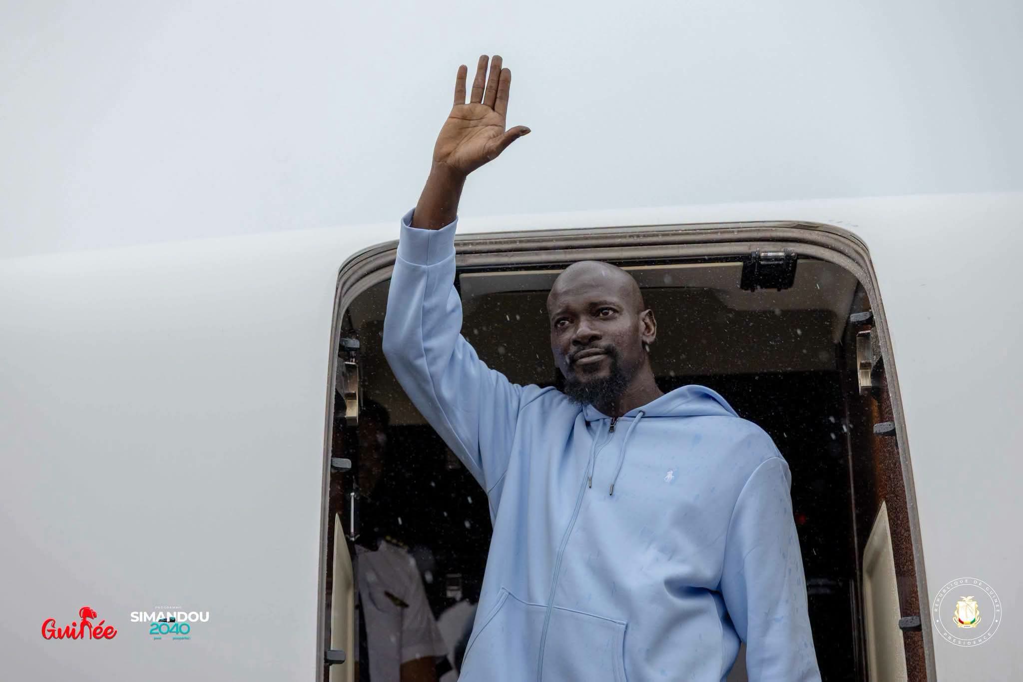 Guinée : Fin du congé annuel, Président Mamadi Doumbouya regagne Conakry ce vendredi