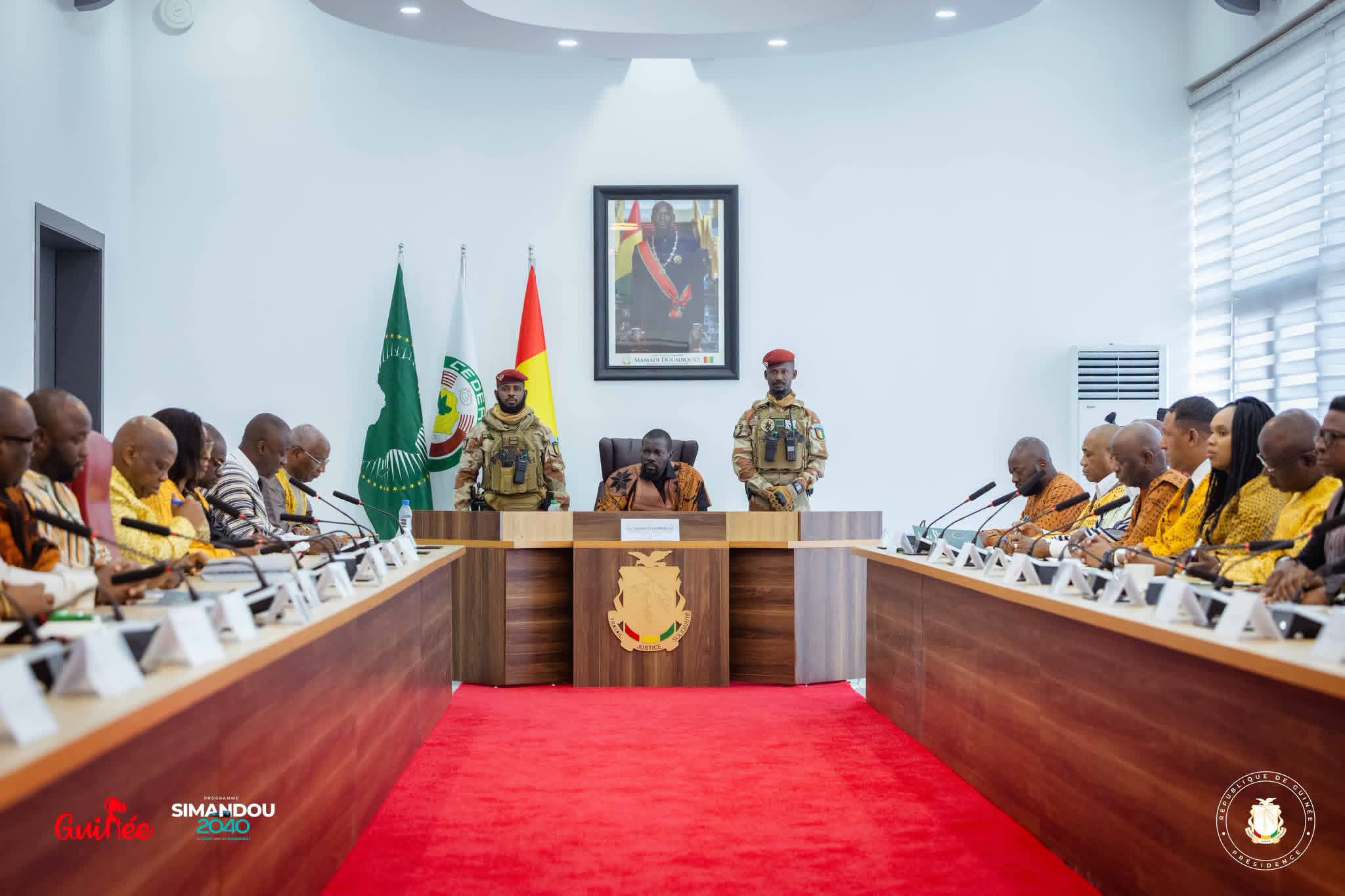 Conseil des ministres : Mamadi Doumbouya fixe 5 impératifs catégoriques pour le programme « Simandou 2040 »