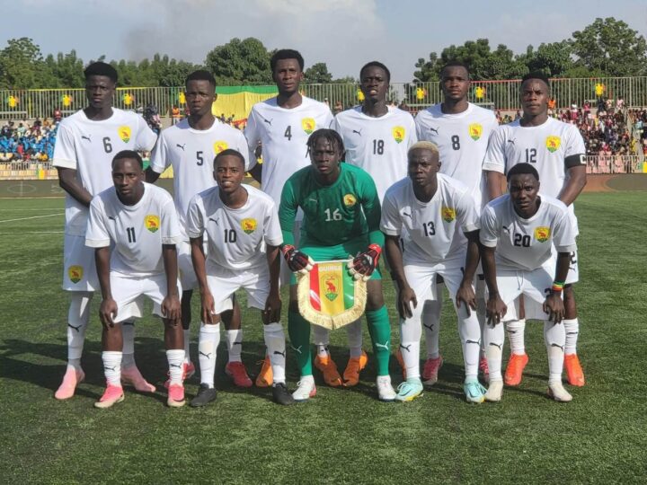 UFOA-A U20 : le Syli démarre par une victoire face au Mali