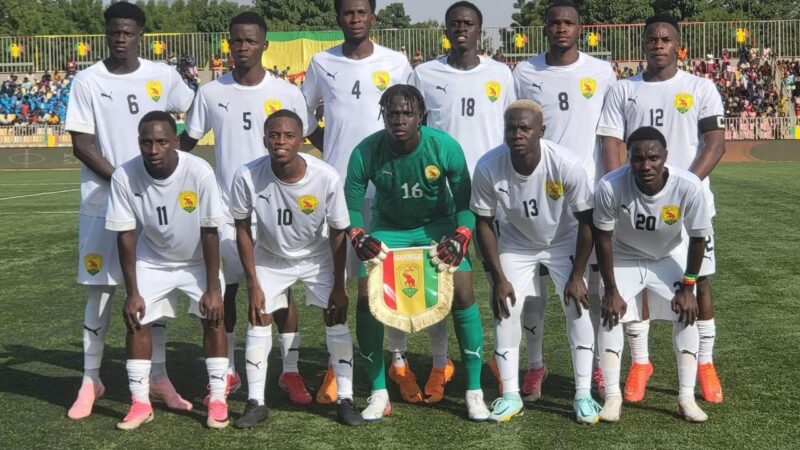 UFOA-A U20 : le Syli démarre par une victoire face au Mali